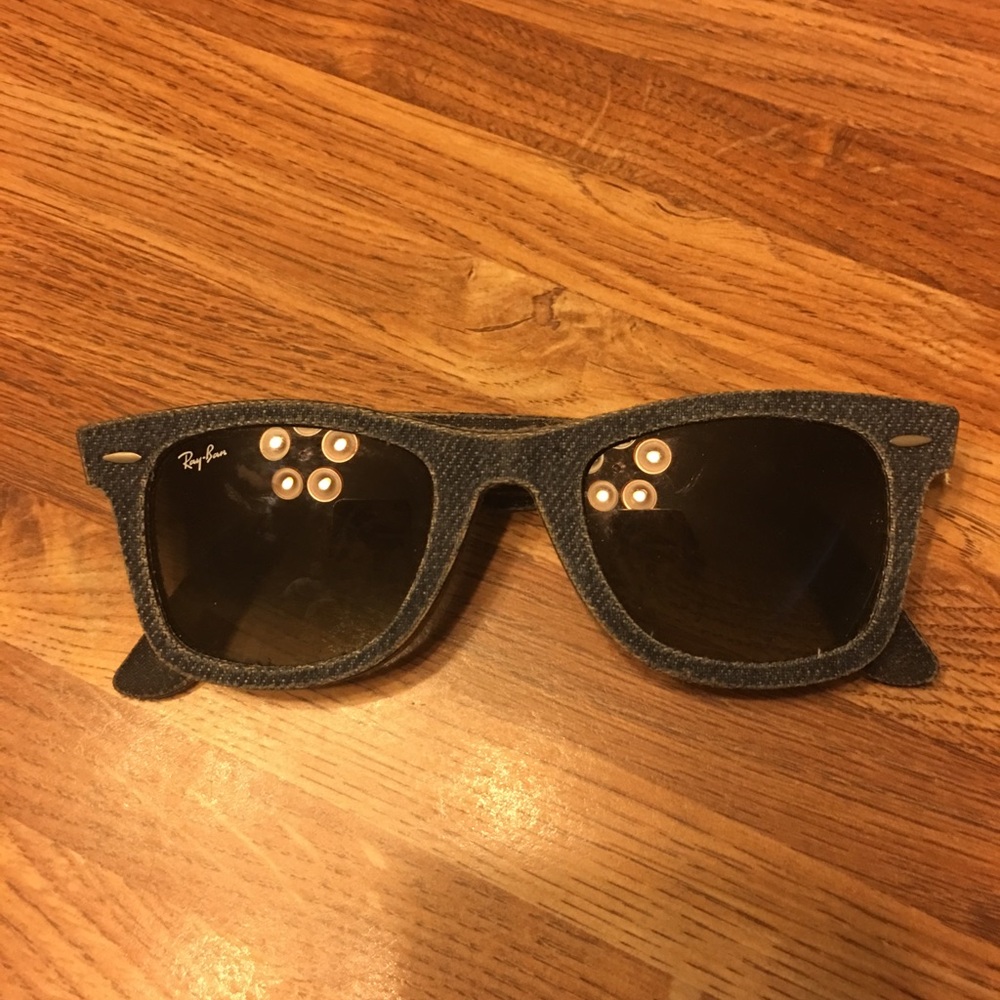 Authentic Denim Ray Ban Wayfars